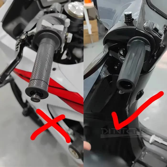 Accessoires de moto vélo Tram véhicule tout-Terrain universel extrémité de guidon rétroviseurs 95MM rétroviseur latéral en verre