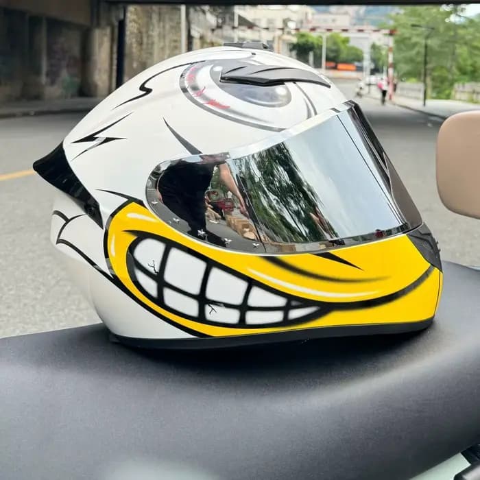 Casque de moto complet 3c pour hommes et femmes