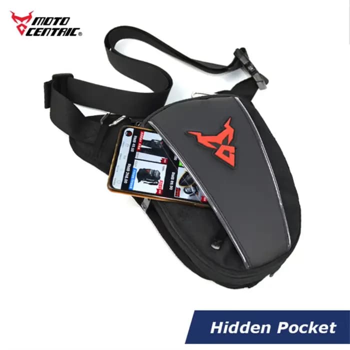 Sac de jambe de taille basse pour moto