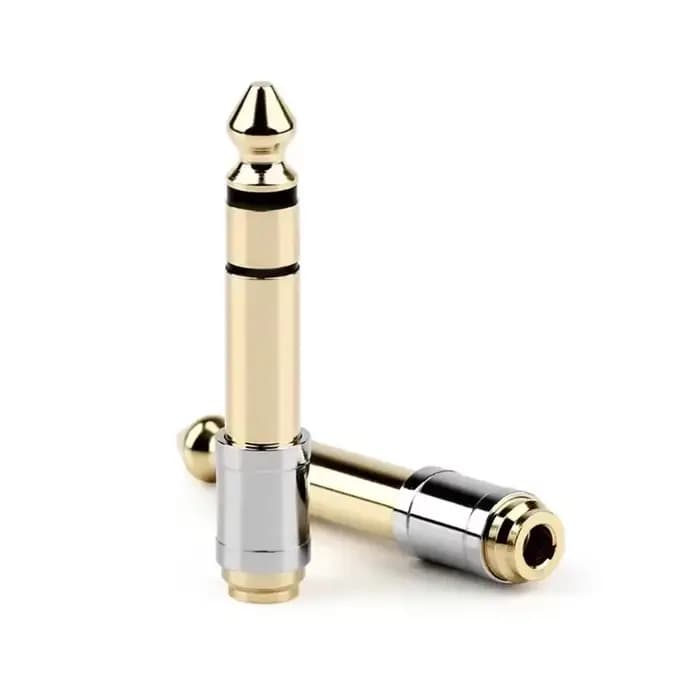 Adaptateur Audio Jack 3.5 à 6.35, convertisseurs 6.5mm à 3.5mm, connecteur mâle femelle, prise casque 6.3mm, électronique grand public