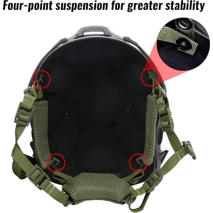 Accessoire de casque tactique rapide MICH Wendy : kit de rembourrage de doublure
