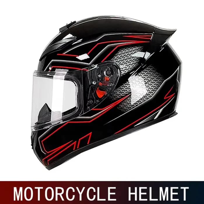 DOT personnalisé moto casque intégral hommes et femmes