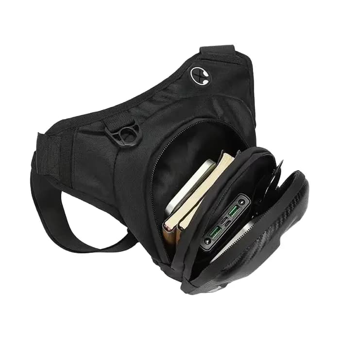 Sac de jambe de moto, adapté à la conduite