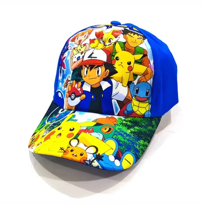 Casquette de Baseball Pokemon, chapeau Pikachu réglable, Cosplay Pokemon, Hip Hop, pour enfants, filles et garçons, figurines d'anime, jouets, cadeaux pour enfants
