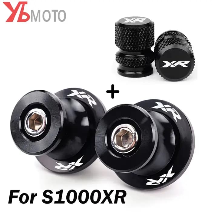 Pour BMW S1000R S1000RR S1000XR M1000 S1000 R RR HP4 2009-2026 S 1000 XR 2014-2020 : Vis de support de moto et glissières de bras oscillant