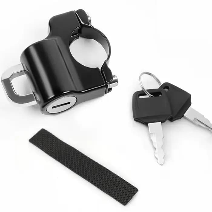 Verrou universel pour casque de moto