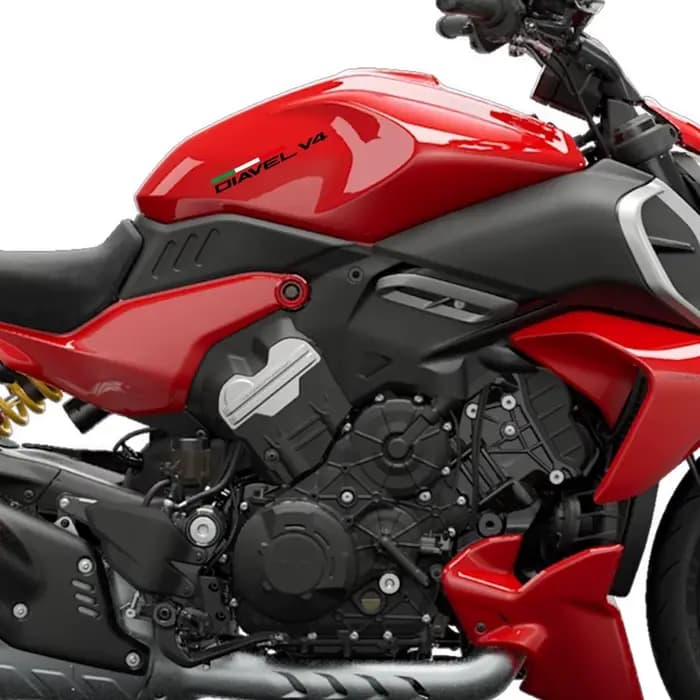 Autocollant réfléchissant en vinyle pour carénage latéral de moto