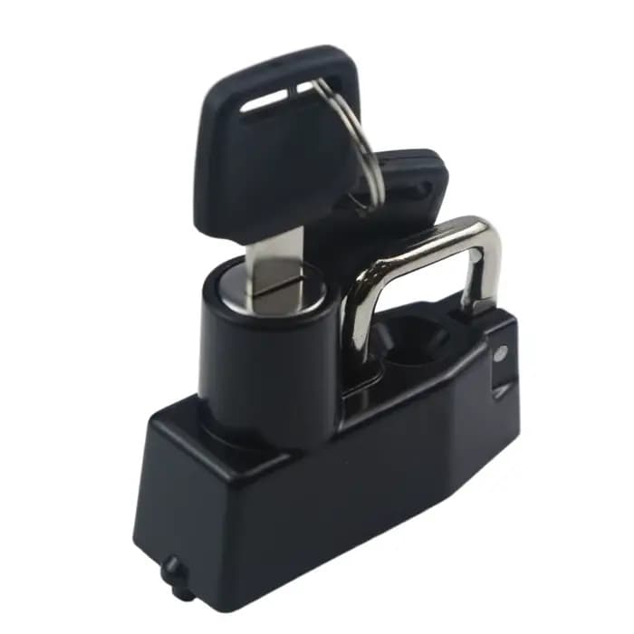 Verrou de casque antivol portable
