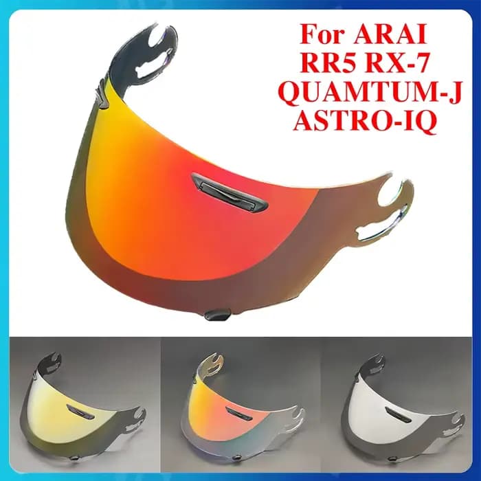 Lentille de casque de moto pour ARAI RR5 RX-7 QUAMTUM-J ASTRO-IQ