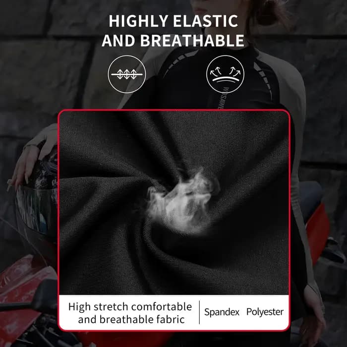 Veste de moto pour femme avec armure Protection certifiée CE2
