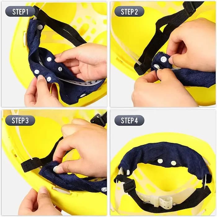 Coussinet de doublure de casque en coton doux et confortable