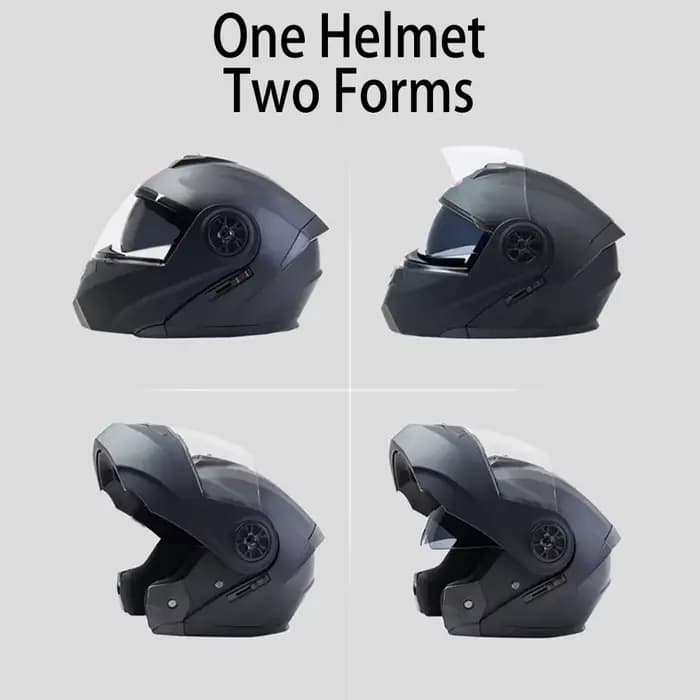 Casque de Moto rabattable personnalisé pour hommes et femmes