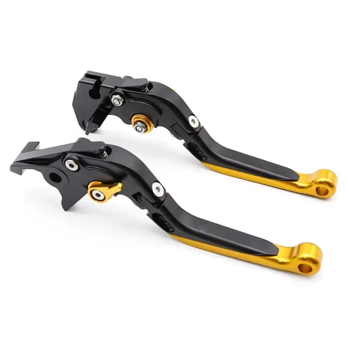 Levier d'embrayage de frein pliable et extensible pour moto