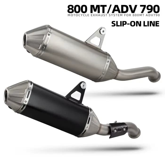 Silencieux d'échappement 800MT pour CFMOTO 800 MT Explore Ibex 800 Touring/E 790ADV 890ADV SMT890 790/890 Adventure/SMT Moto Slip-on
