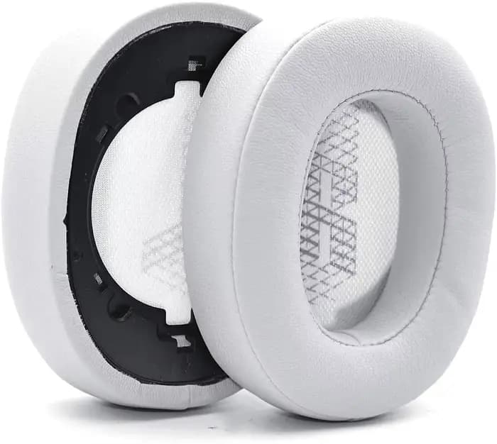 Coussinets d'oreille de remplacement en cuir protéiné, en mousse à mémoire de forme, compatibles avec JBL Live 500 BT, sans fil