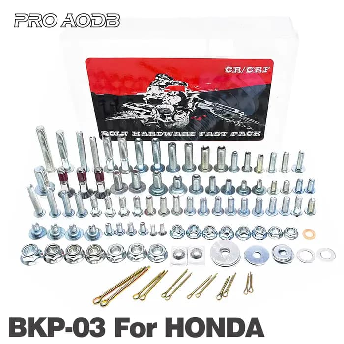 Kit de fixation complet en plastique pour moto KAWASAKI KX KLX KXF 80 85 100 125 250 450 2003-2023 2024 2025