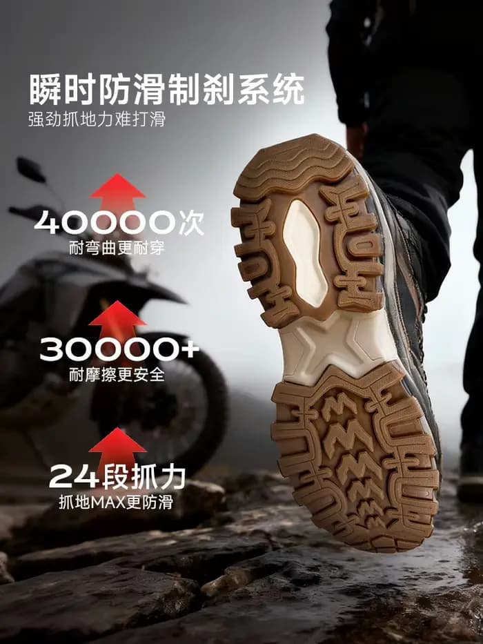 Bottes de moto pour hommes