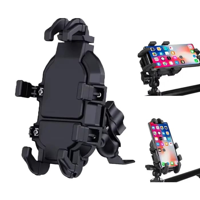 Support de téléphone à Absorption des chocs pour moto et vélo