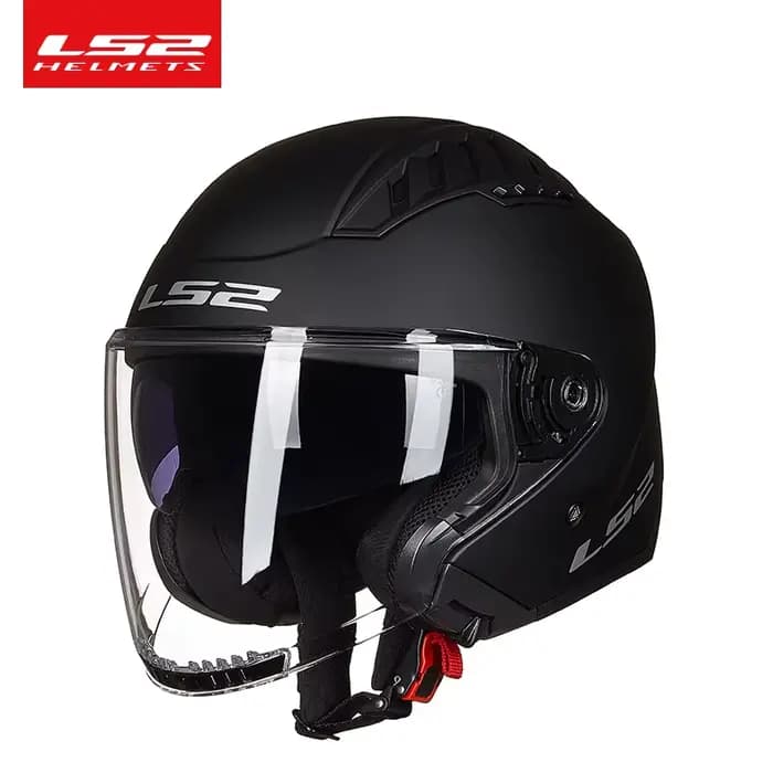 Casque de Moto rétro avec double objectif