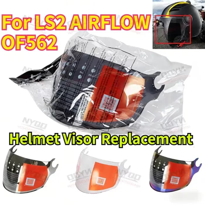 Visière de remplacement pour casque