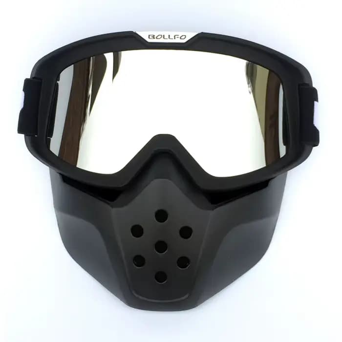 Nouveau chaud Vintage moto requin casque lunettes Motocross