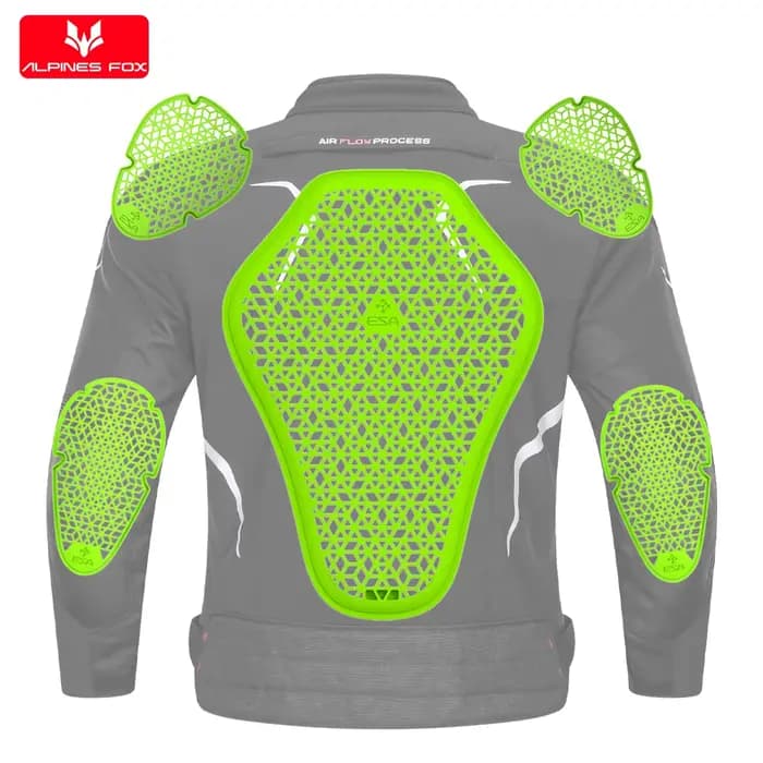 Protection de moto antichoc avec rembourrage dorsal CE Niveau 1