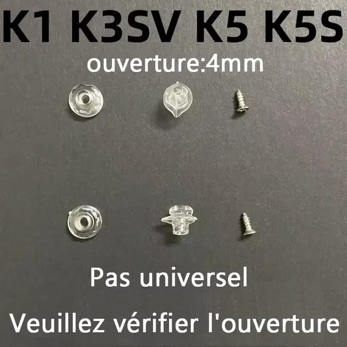 Goupille d'insertion Anti-buée universelle pour AGV SHOEI K1 K5 X14 Z7 Z8 CWR1 CWRF NXR