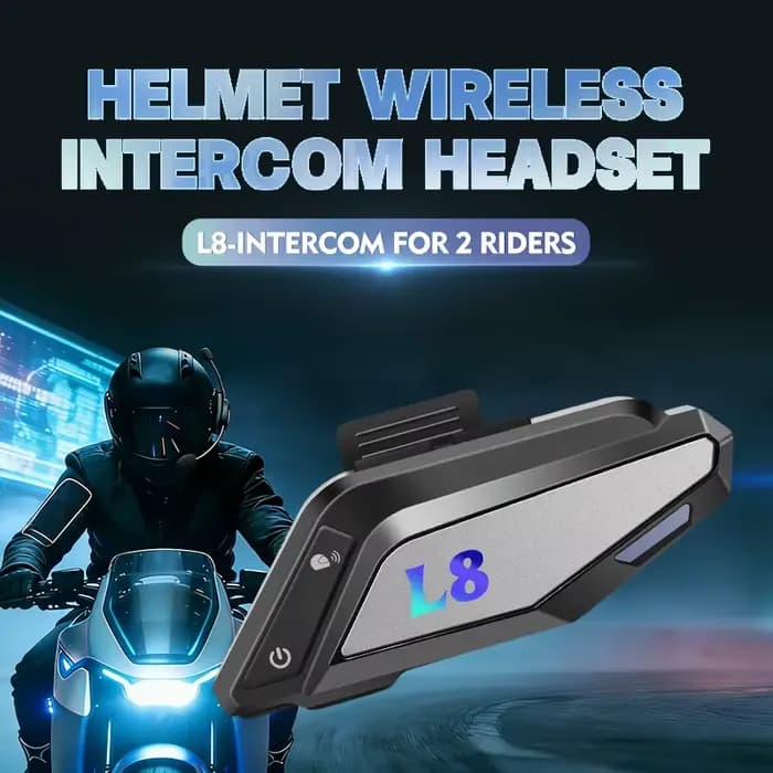 Interphone musical Bluetooth 5.3 pour casque de moto