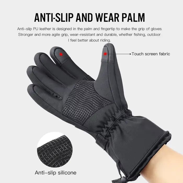 Gants chauffants électriques Moto hiver