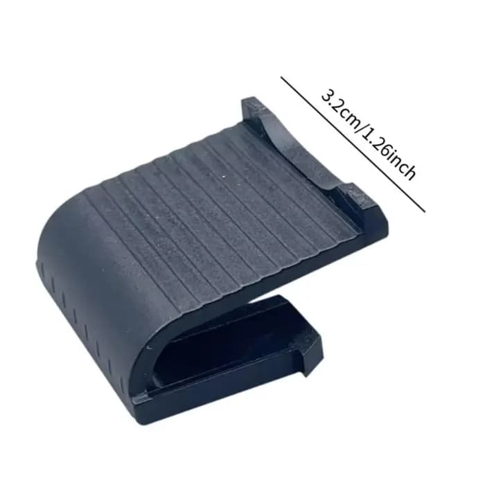 Loquet de boîte à gants noire en plastique solide