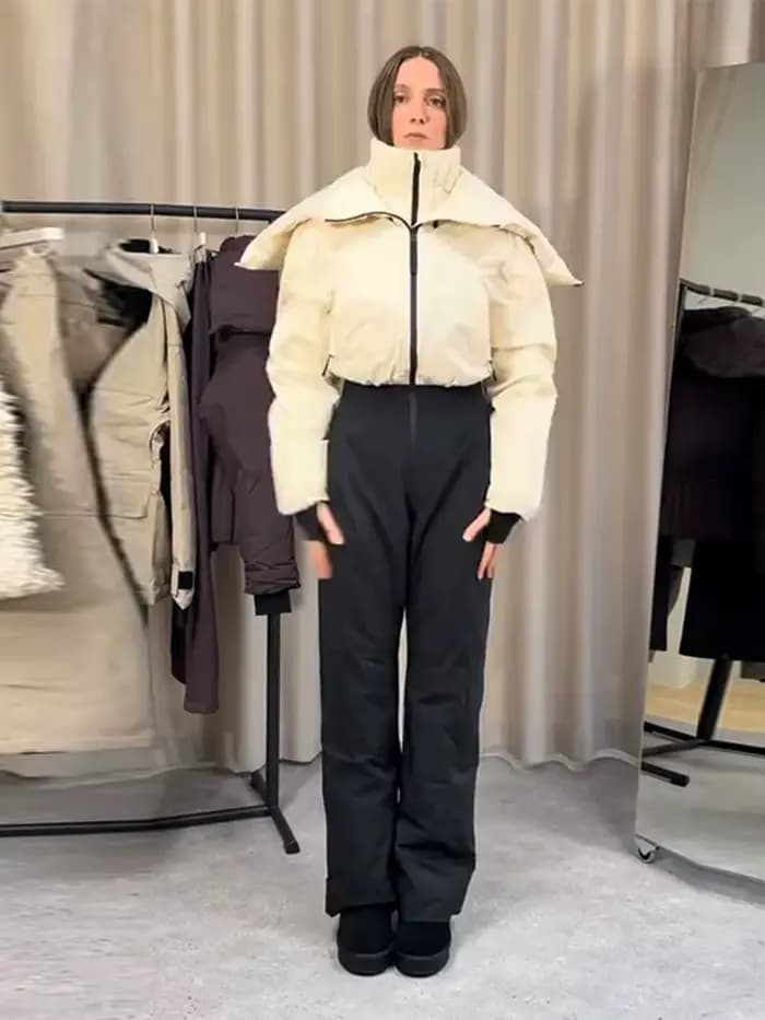 Combinaisons à fermeture éclair mince femmes fourrure à manches longues taille haute ligne mode 2025 automne femme combinaison rue décontracté dames barboteuse