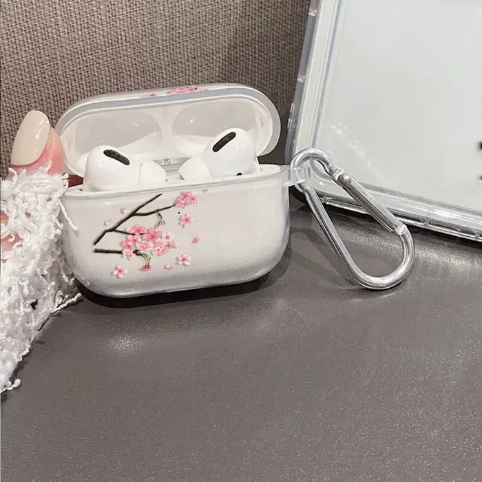 Étui pour écouteurs mignon compatible avec Apple AirPods 4, 1, 2, 3, Pro, Pro 2, Pro 3, housse de protection avec crochets