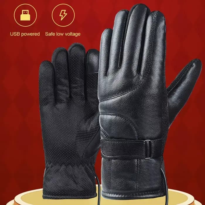 Gants chauffants électriques rechargeables USB
