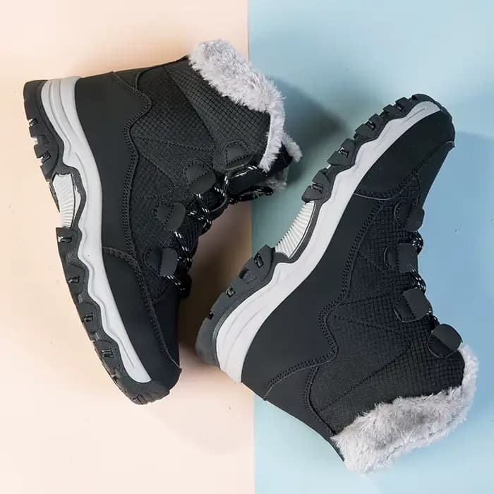 ELUVA bottes de neige hommes femmes hiver thermique imperméable anti-dérapant chaud confort en plein air randonnée