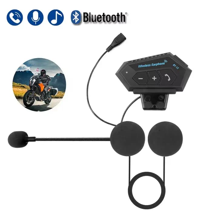 Casque de moto sans fil BT12