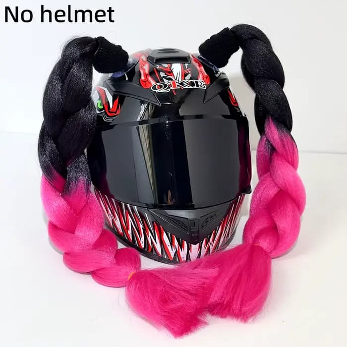 Offre spéciale! Casque tressé nickel é avec ventouse pour moto