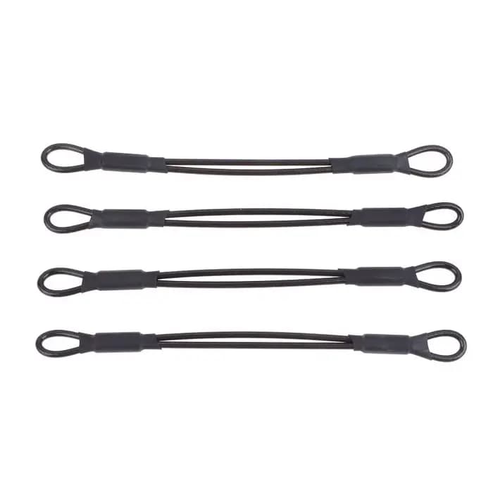 Câble antivol robuste en acier inoxydable pour casque de moto, 2/5/10 pièces