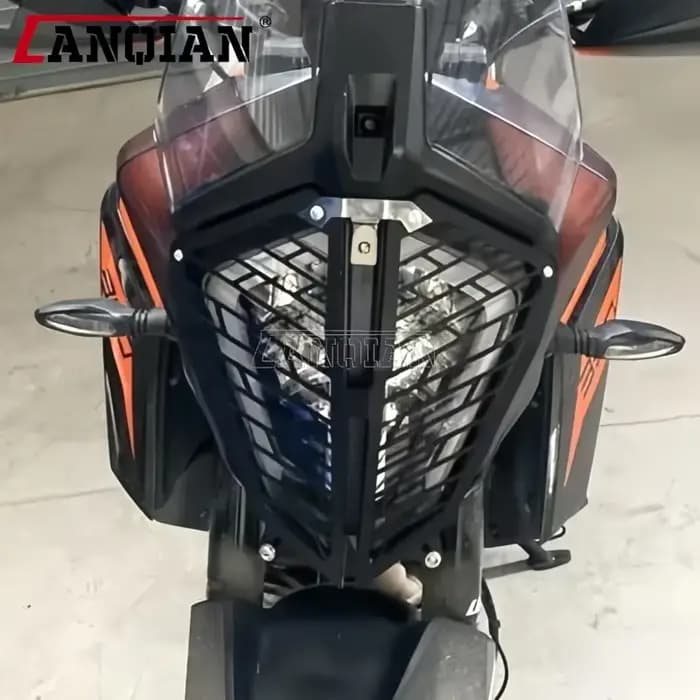 Couvercle de protection des phares de moto