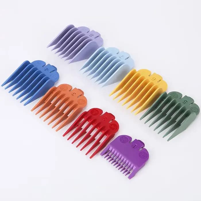 Protections pour tondeuse à cheveux, 1.5mm-25mm, accessoires de barbier, fixation de tondeuse professionnelle, peignes de limite, ensemble de protections de remplacement, outils, 10 pièces