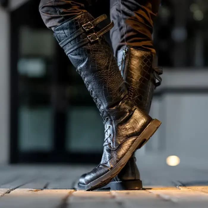 Bottes de moto pour hommes