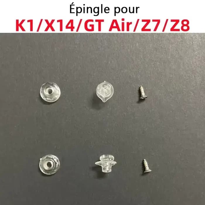 Goupille d'insertion Anti-buée universelle pour AGV SHOEI K1 K5 X14 Z7 Z8 CWR1 CWRF NXR