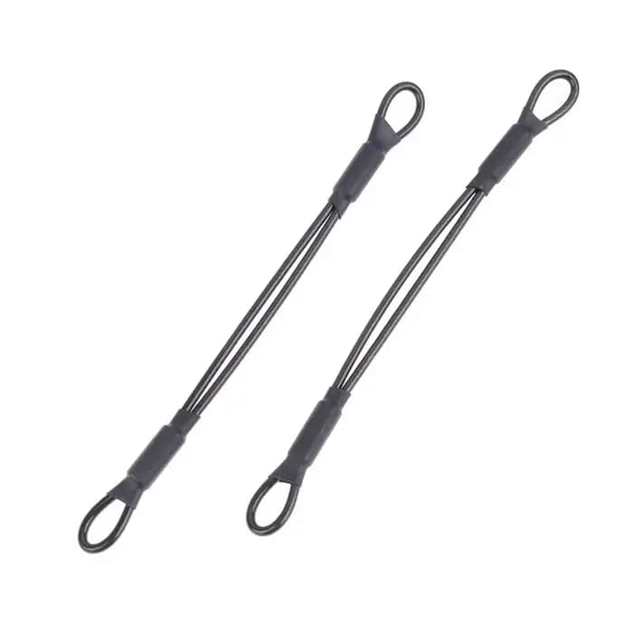 Câble antivol robuste en acier inoxydable pour casque de moto, 2/5/10 pièces