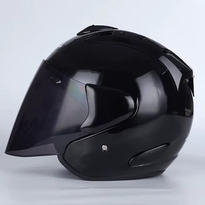 Casque d'été de moto à visage ouvert unisexe Scooter course demi-casque