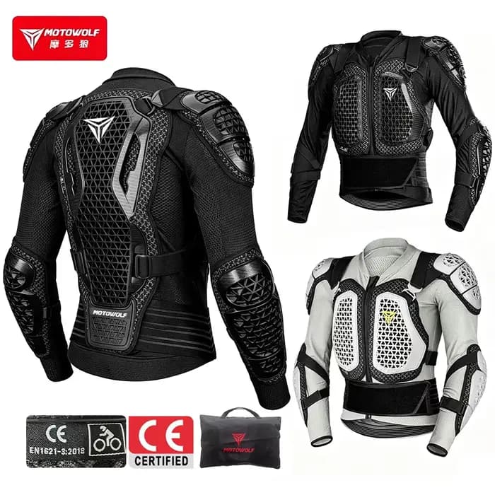 Blouson de moto avec protection intégrée pour la protection de la moto