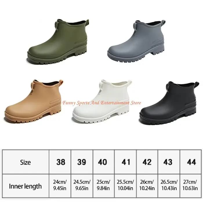 C4DE – bottes d'eau antidérapantes respirantes