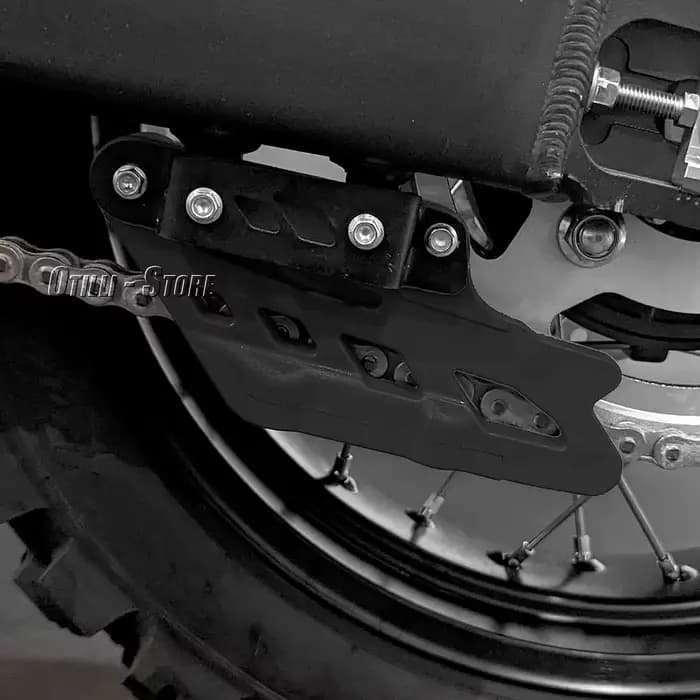 XL 750 TRANSALP accessoires de moto Guide de chaîne garde couvercle de pignon arrière noir pour Honda XL750 Transalp 2023 2024