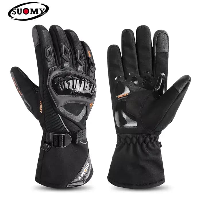 Gants de moto d'hiver imperméables