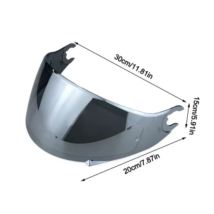 Visière de casque intégral