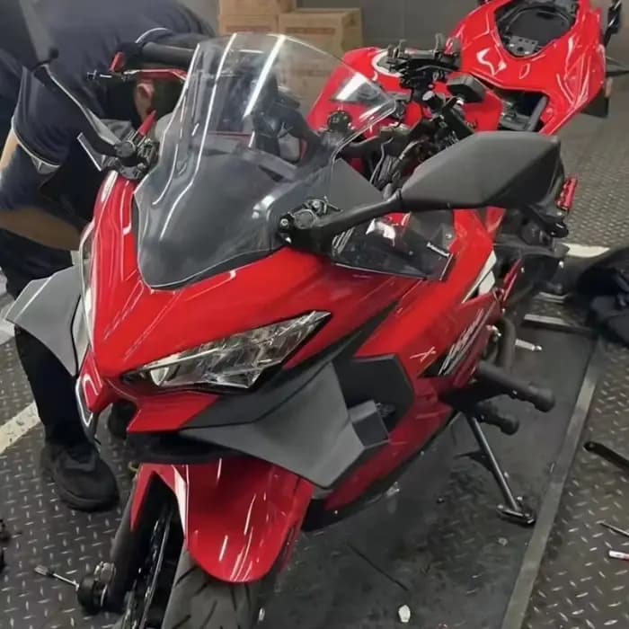 Nouveau pour Kawasaki Ninja 400 motos accessoires Winglet aérodynamique Kit d'ailes Spoilers