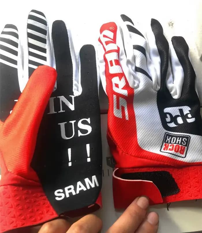SRAM gants de vélo BMX course